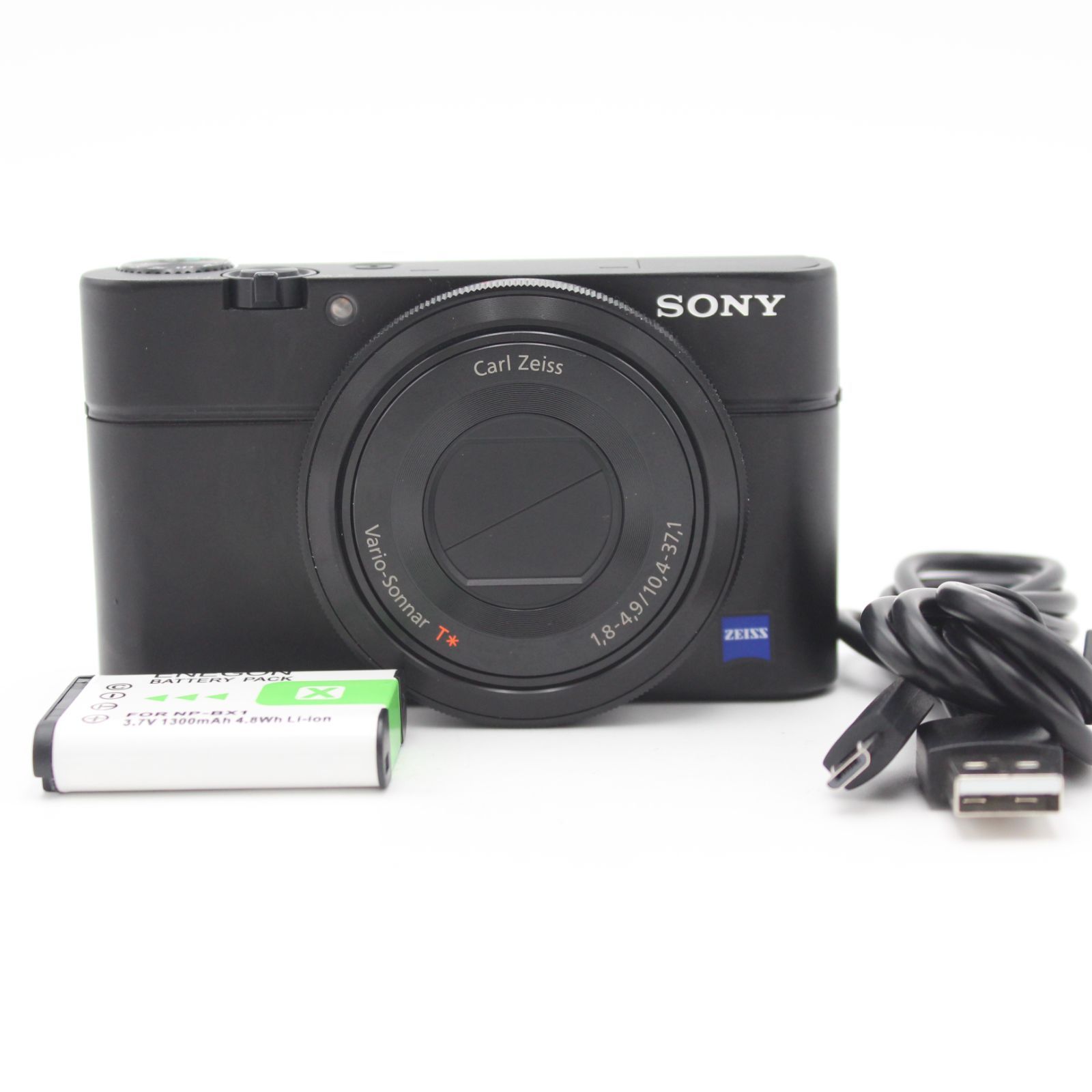□ほぼ新品□ SONY DSC-RX100 1.0型センサー F1.8レンズ搭載 ブラック 