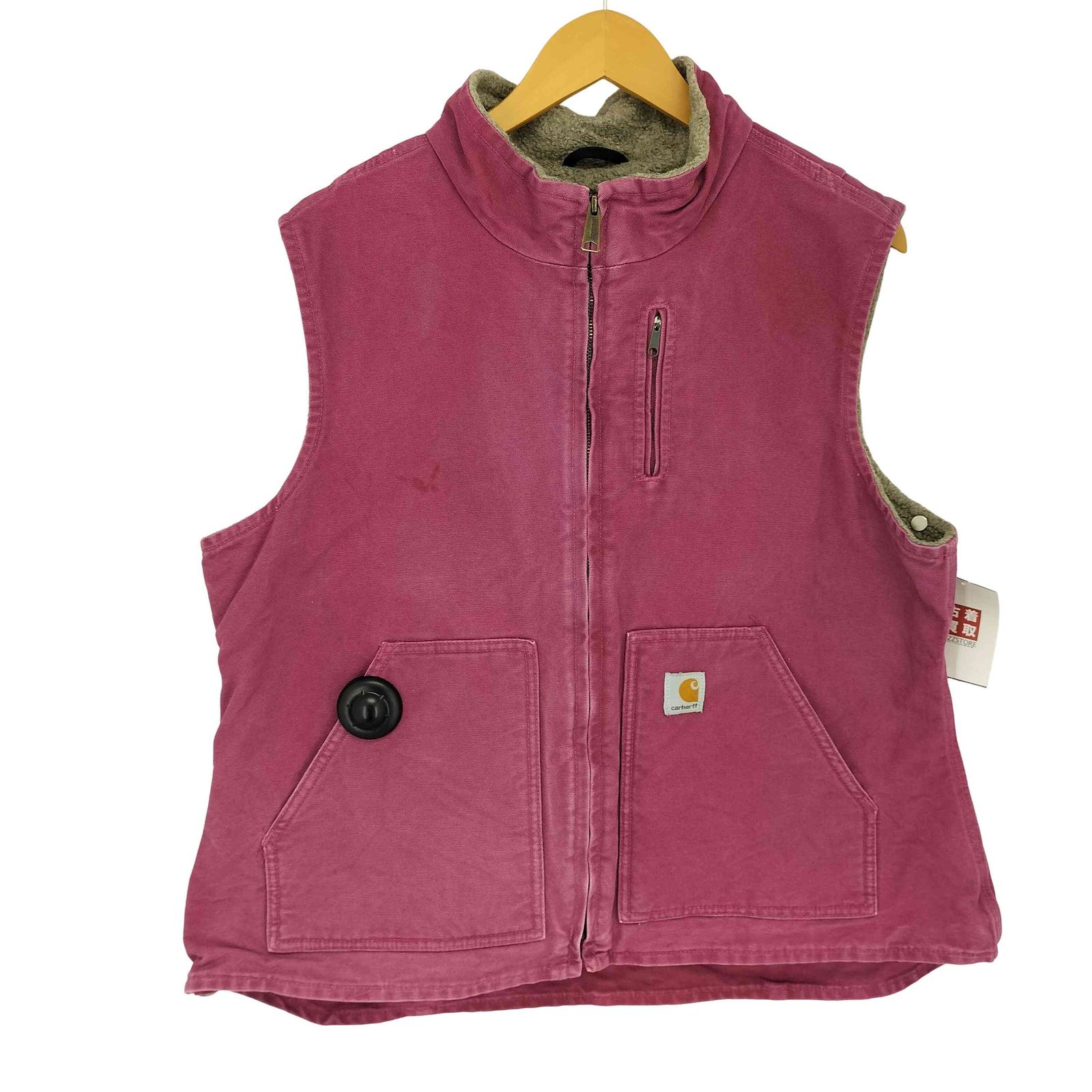 carhartt カーハート　ベスト　裏起毛 カーハート Carhartt ダックベスト 裏起毛 レディース import：XL