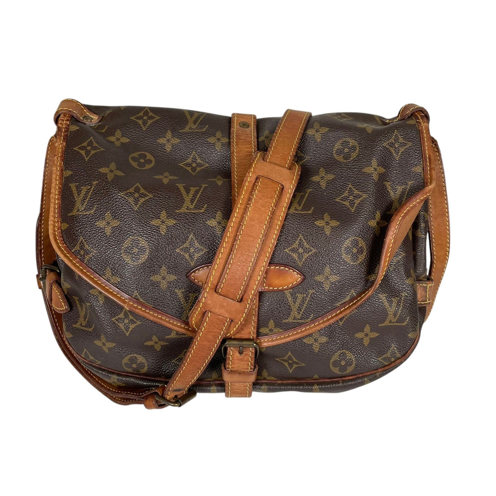 Louis Vuitton モノグラム ショルダーバッグ ソミュール 【公式通販】