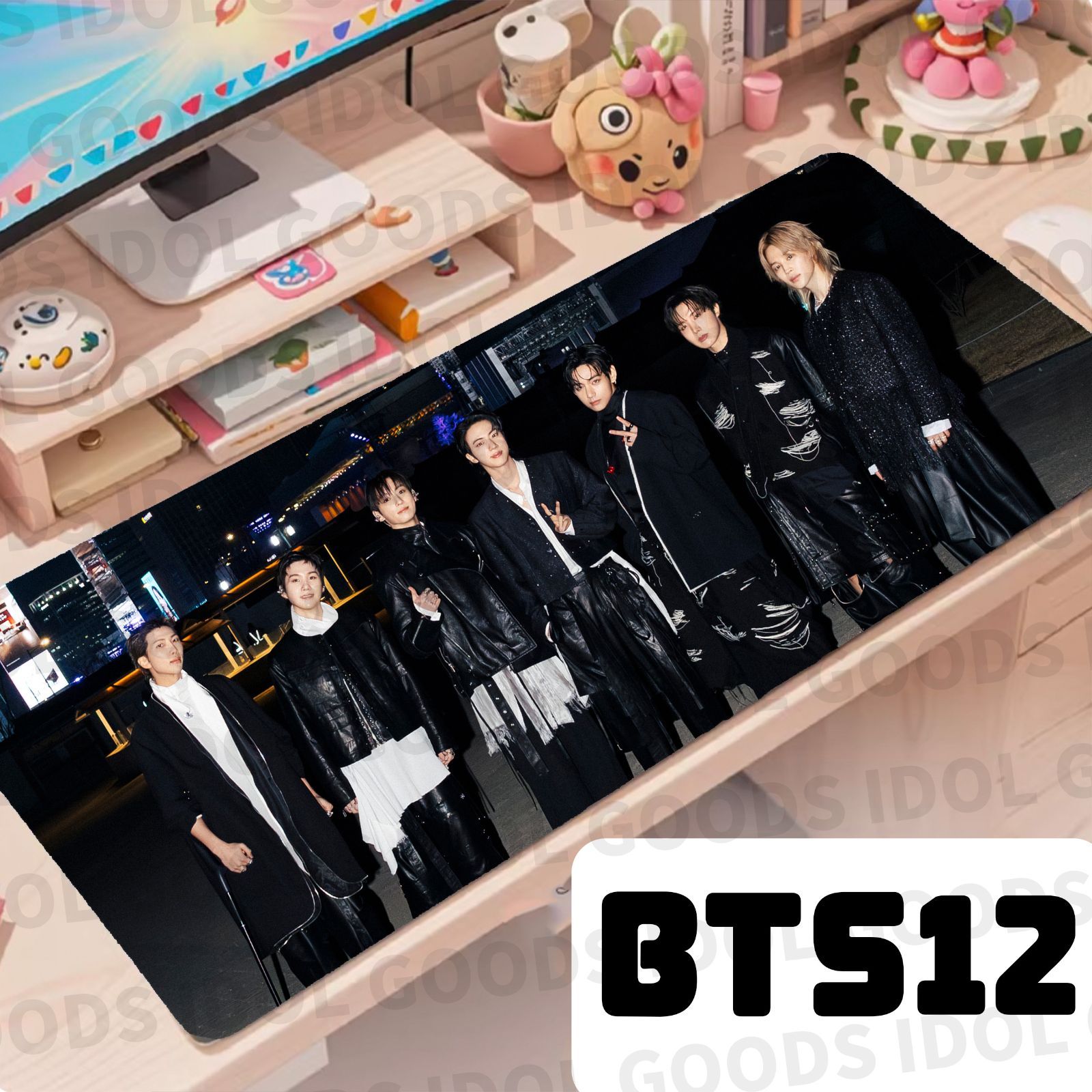 Hamee BT21 My Little Buddyシリーズ デスクマット BTS デスクマット