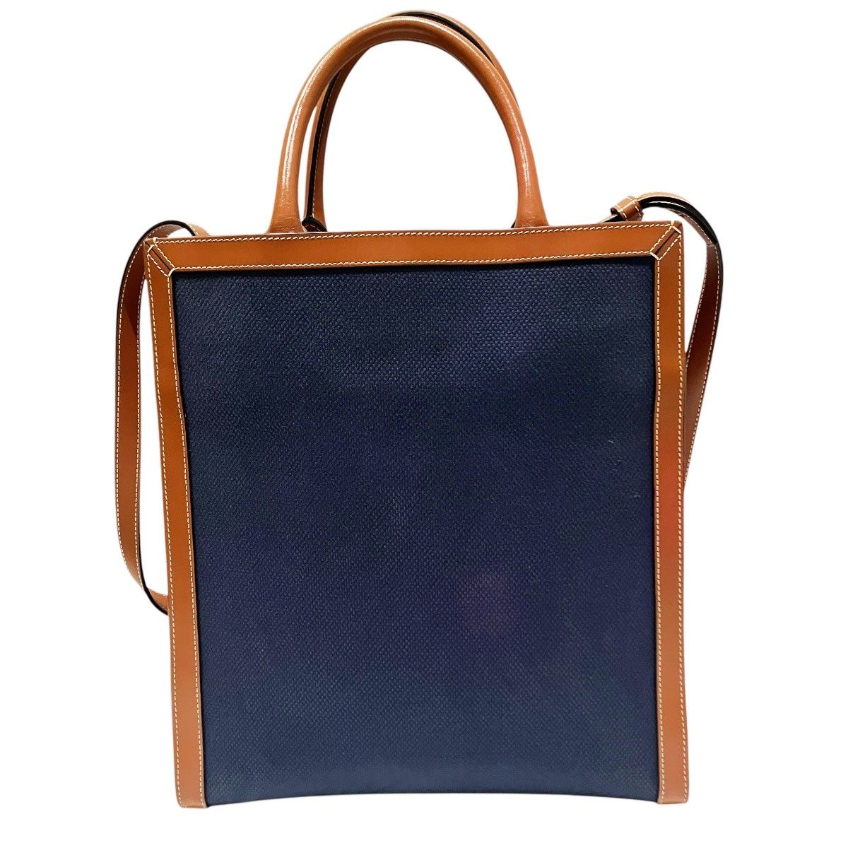 セリーヌ CELINE バーティカル カバ スモール トートバッグ キャンバス 