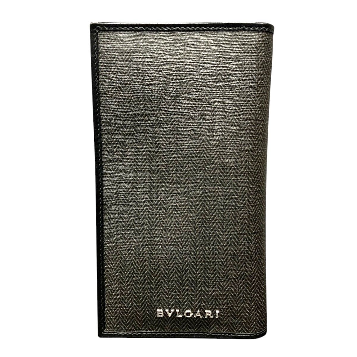 ブルガリ BVLGARI ウィークエンド 長財布 PVC レザー 32582 メンズ 