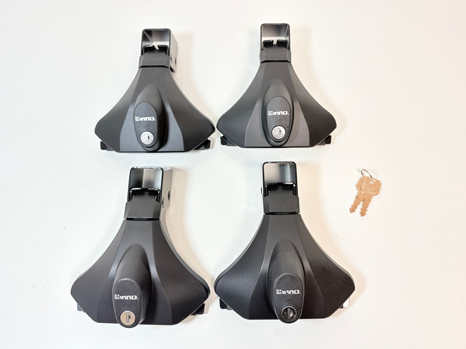 中古 カーメイト Carmate inno イノー INLDK スクエアベース ドリップ 