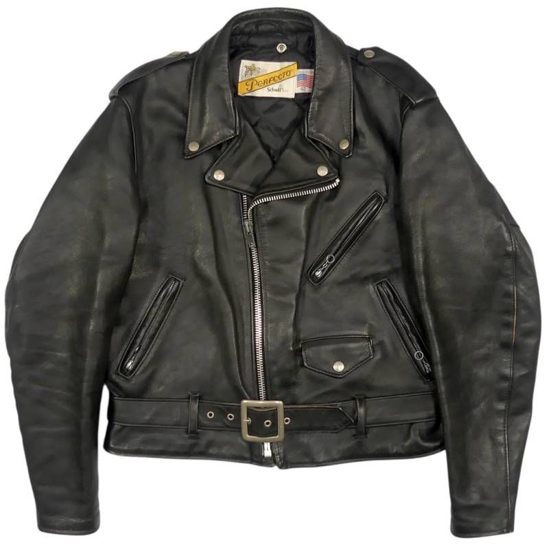 Schott ショット ダブルライダース 618 メンズ 42 黒 ブラック XL