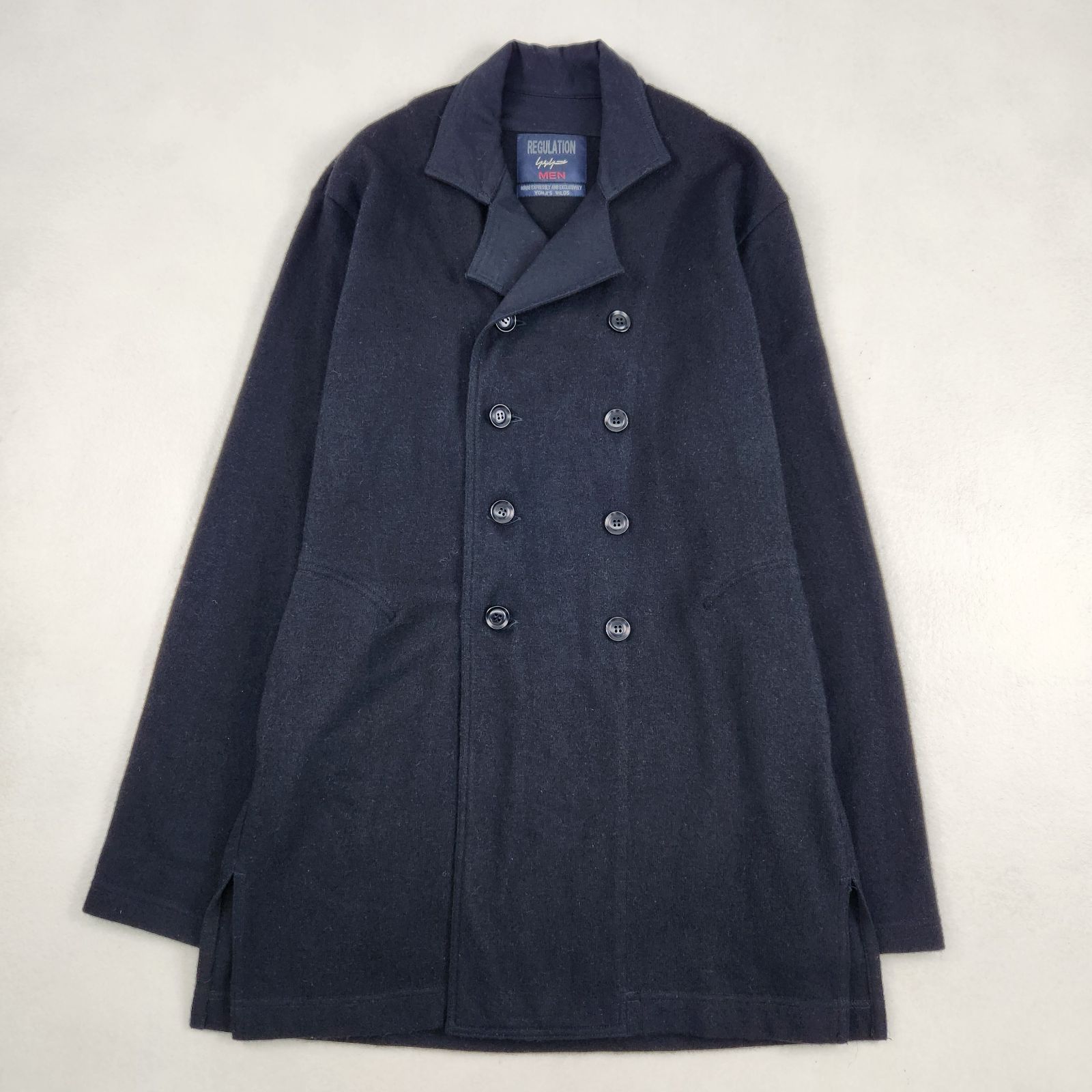 美品 Yohji Yamamoto コート REGULATION ジャケット 変形 ダブル 