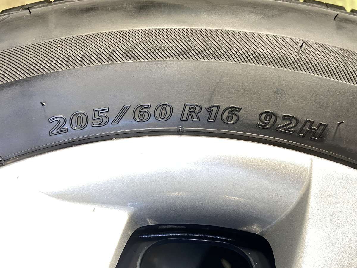 205/60R16 ブリヂストン ネクストリー マツダ純正 16x6.5 114.3-5穴 