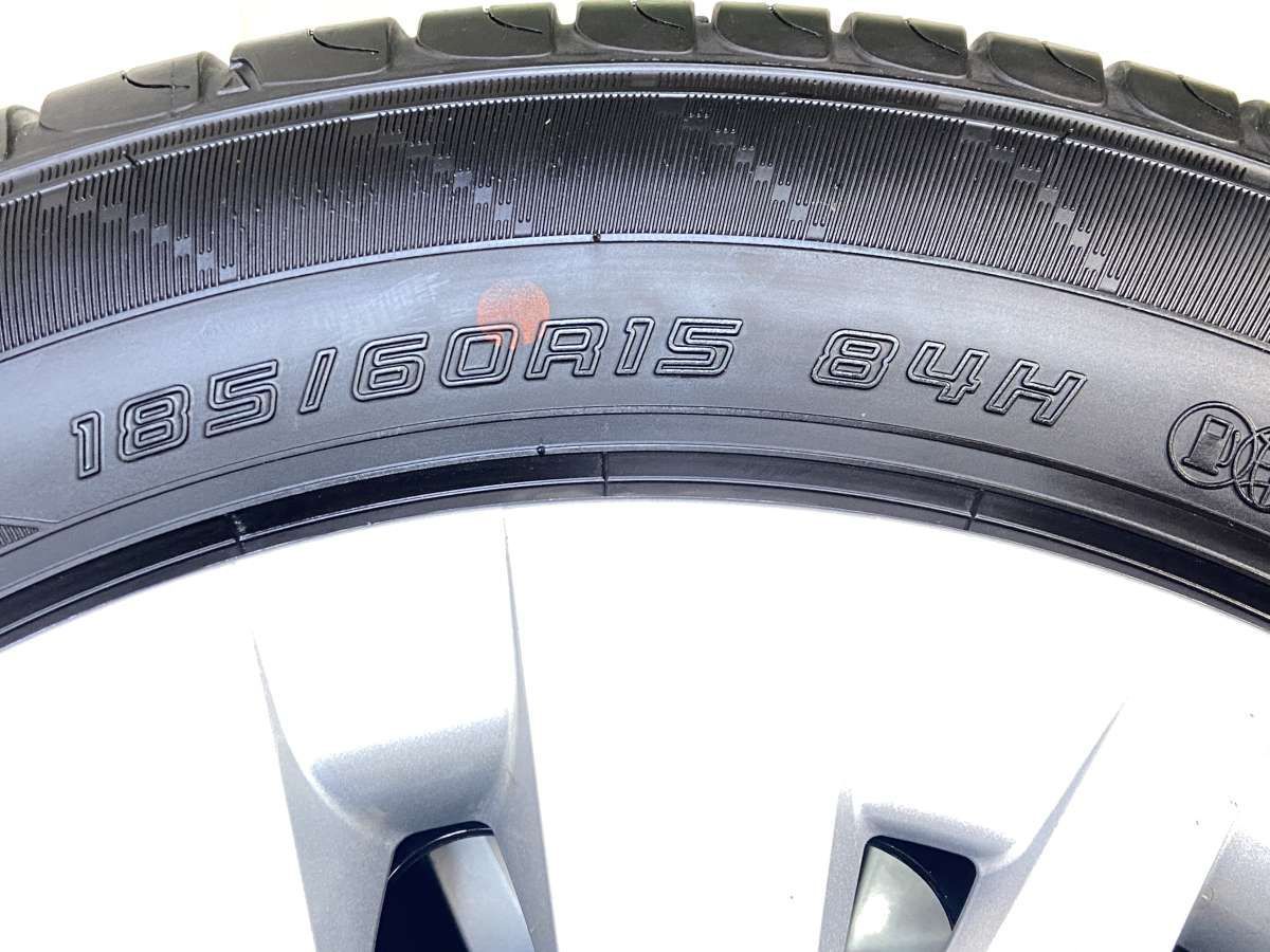 185/60R15 ダンロップ エナセーブ EC204 トヨタ純正 S4 15x6.0 40 100 