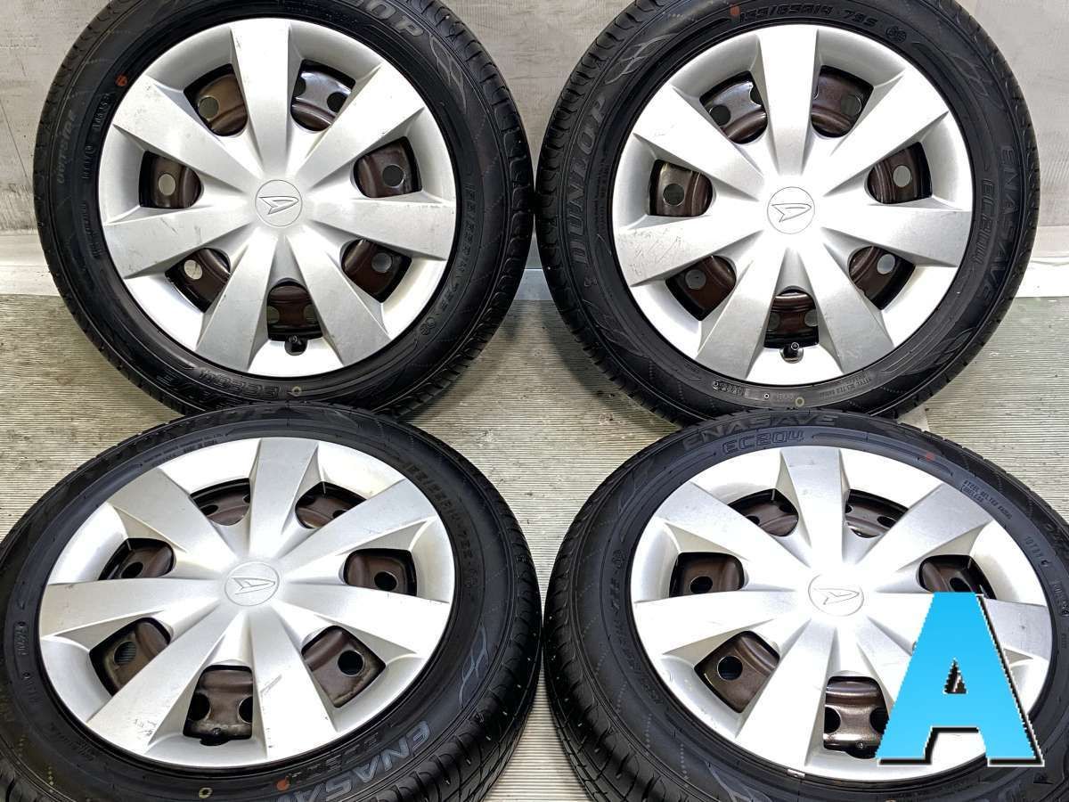 155/65R14 nダンロップ エナセーブ EC204 nダイハツ純正 n14x4.5 100-4