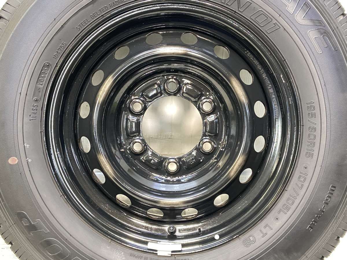 エナセーブ 2026年製造品!195/80R15 107/105N ダンロップ VAN01 バン 