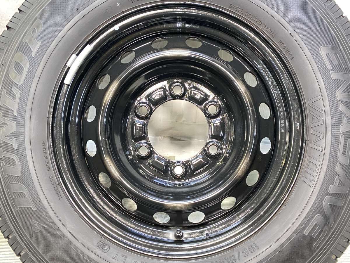 195/80R15 107/105L LT ダンロップ エナセーブ VAN01 トヨタ純正 HS 