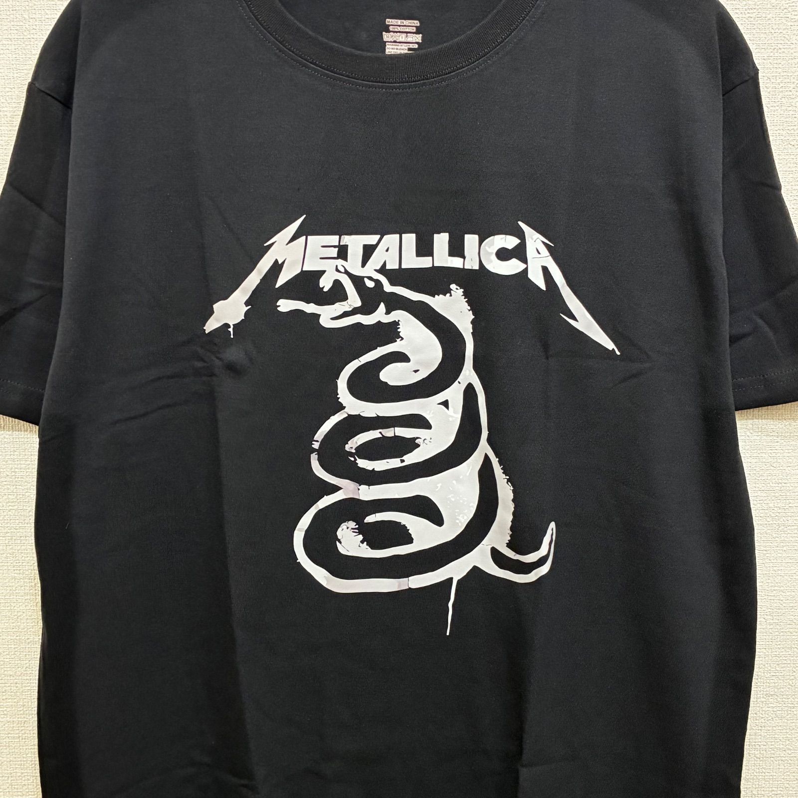 メタリカ ブラックアルバム Tシャツ Lサイズ XLサイズ 新品 ブラック 