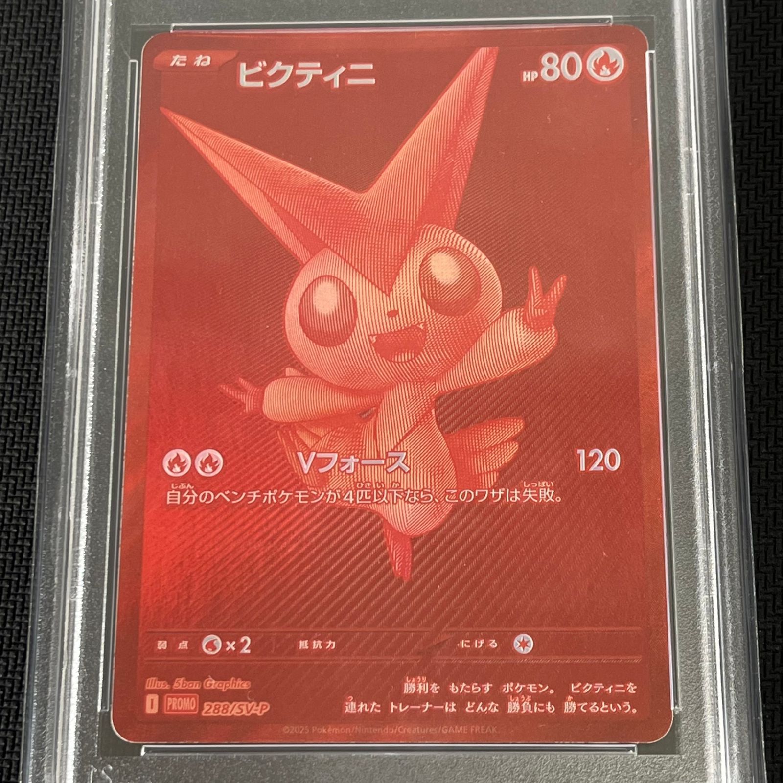 PSA10 ポケカ ビクティニ PROMO プロモ 288/SV-P ビクティニBWR争奪戦