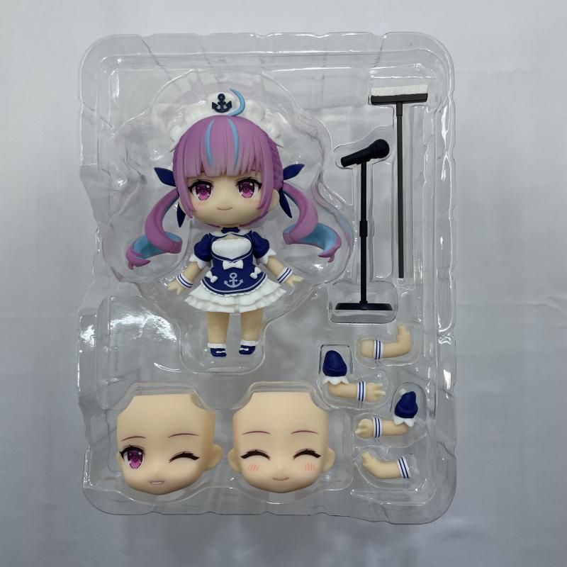 中古】開封)GOOD SMILE COMPANY ねんどろいど 湊あくあ フィギュア 