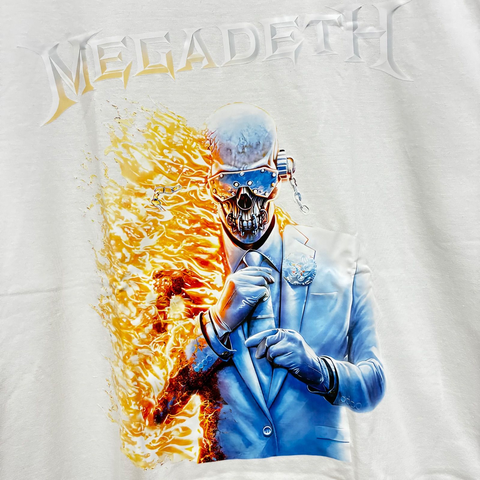 新品 メガデス MEGADETH バンドTシャツ ミュージックTシャツ 