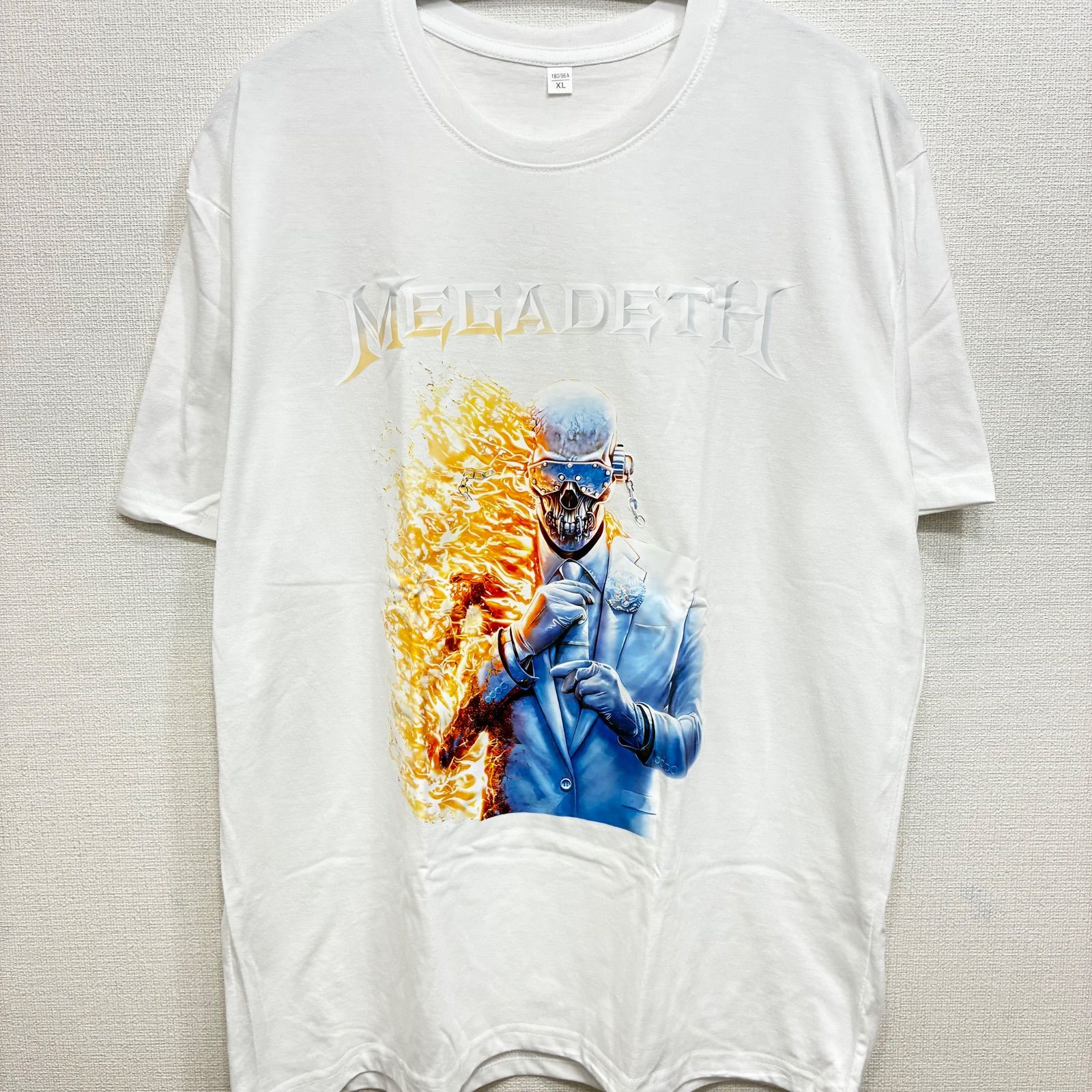 新品 メガデス MEGADETH バンドTシャツ ミュージックTシャツ