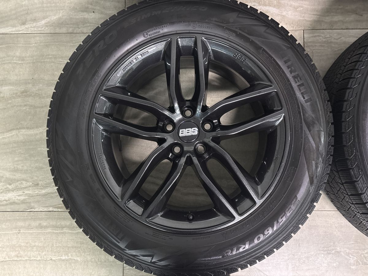 バリ溝 美品】BBS ジャーマニー SX 18in 8J +45 PCD108 ピレリ 235 