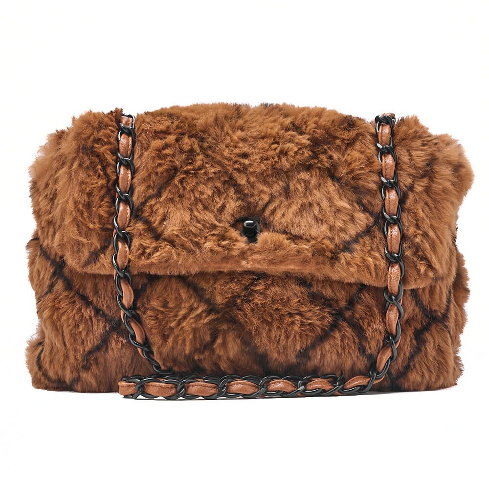 CHANELシャネル『ファー チェーンショルダーバッグ』レディース CHANEL