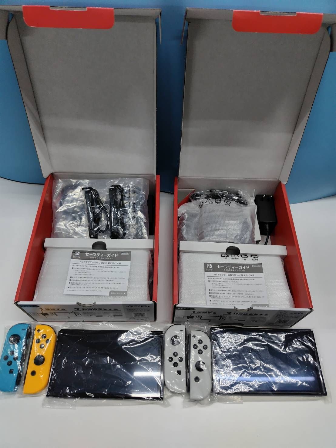 【2台まとめ売り】Nintendo Switch 有機EL/HEG-001/2022,2023年製 2台まとめ売り】Nintendo Switch 有機EL/HEG-001/2022,2023年製 | 中古