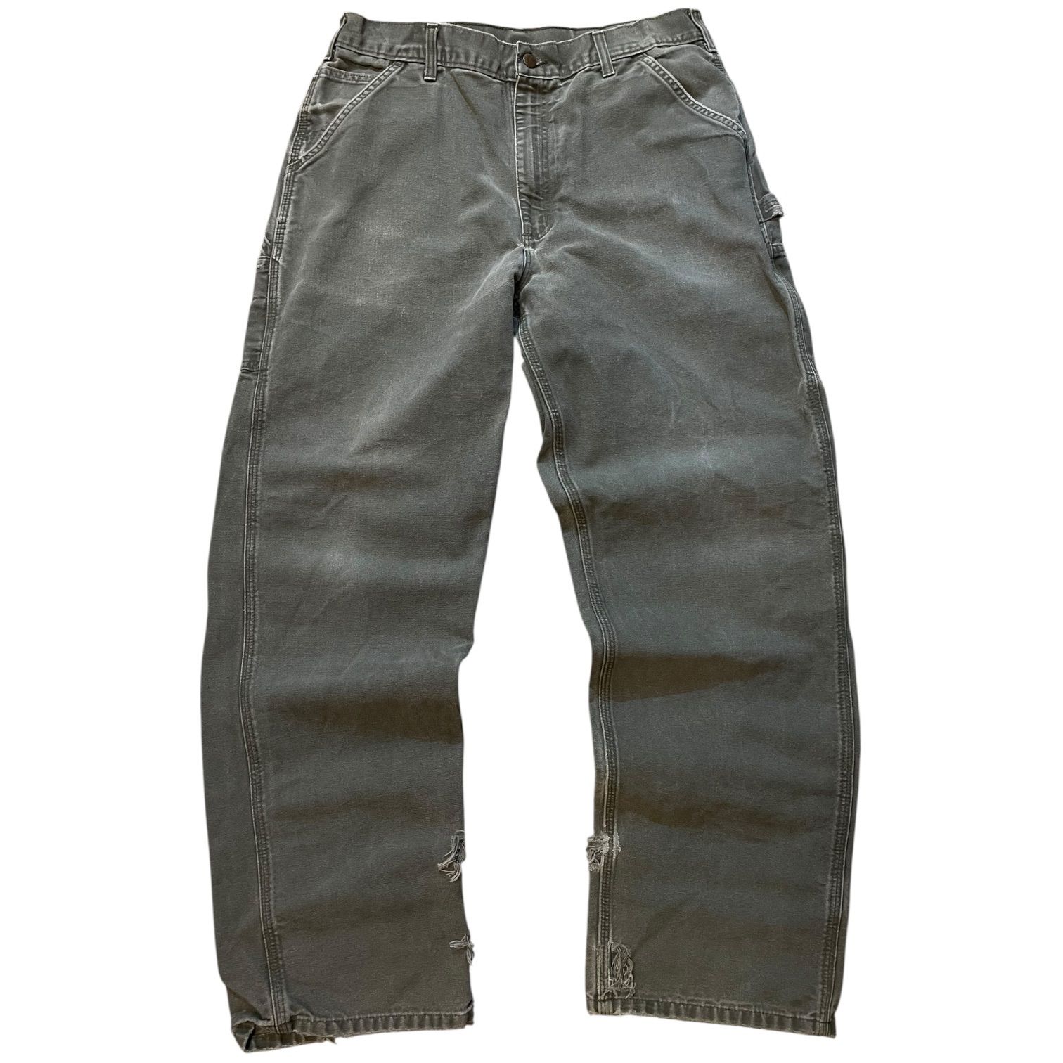 Carhartt Duck Painter Pants モスグリーン W36 L33 カーハート ダック