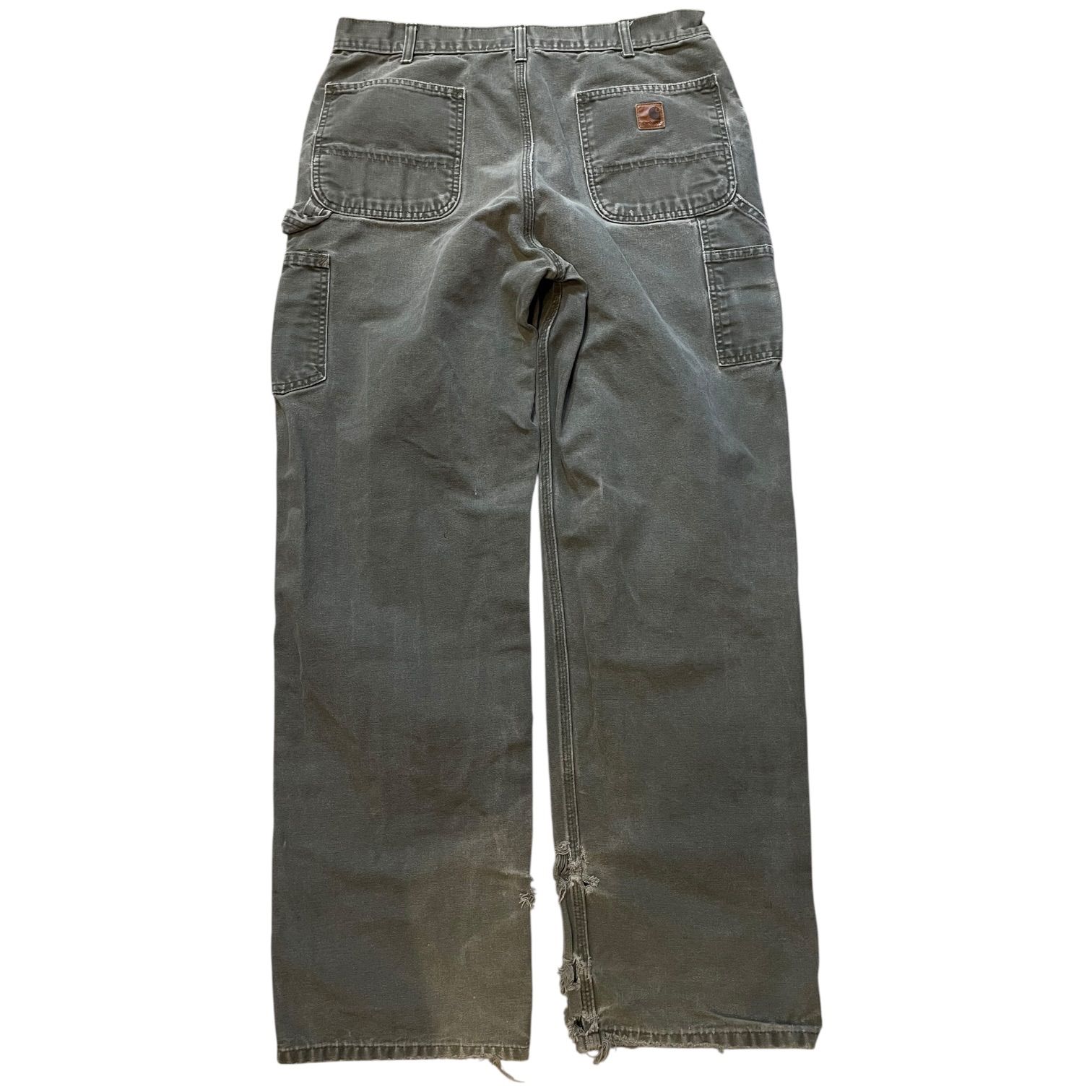 Carhartt Duck Painter Pants モスグリーン W36 L33 カーハート ダック