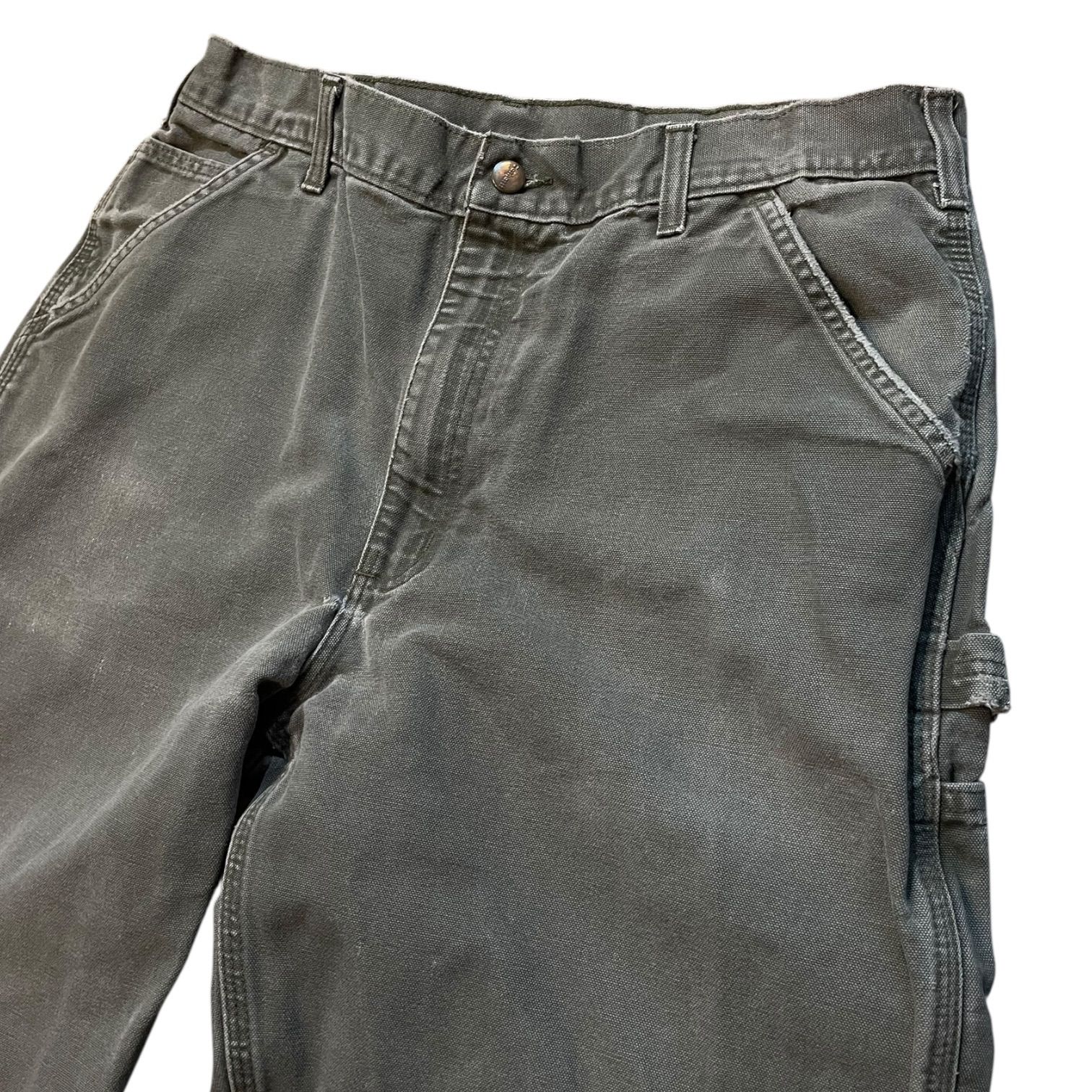Carhartt Duck Painter Pants モスグリーン W36 L33 カーハート ダック 