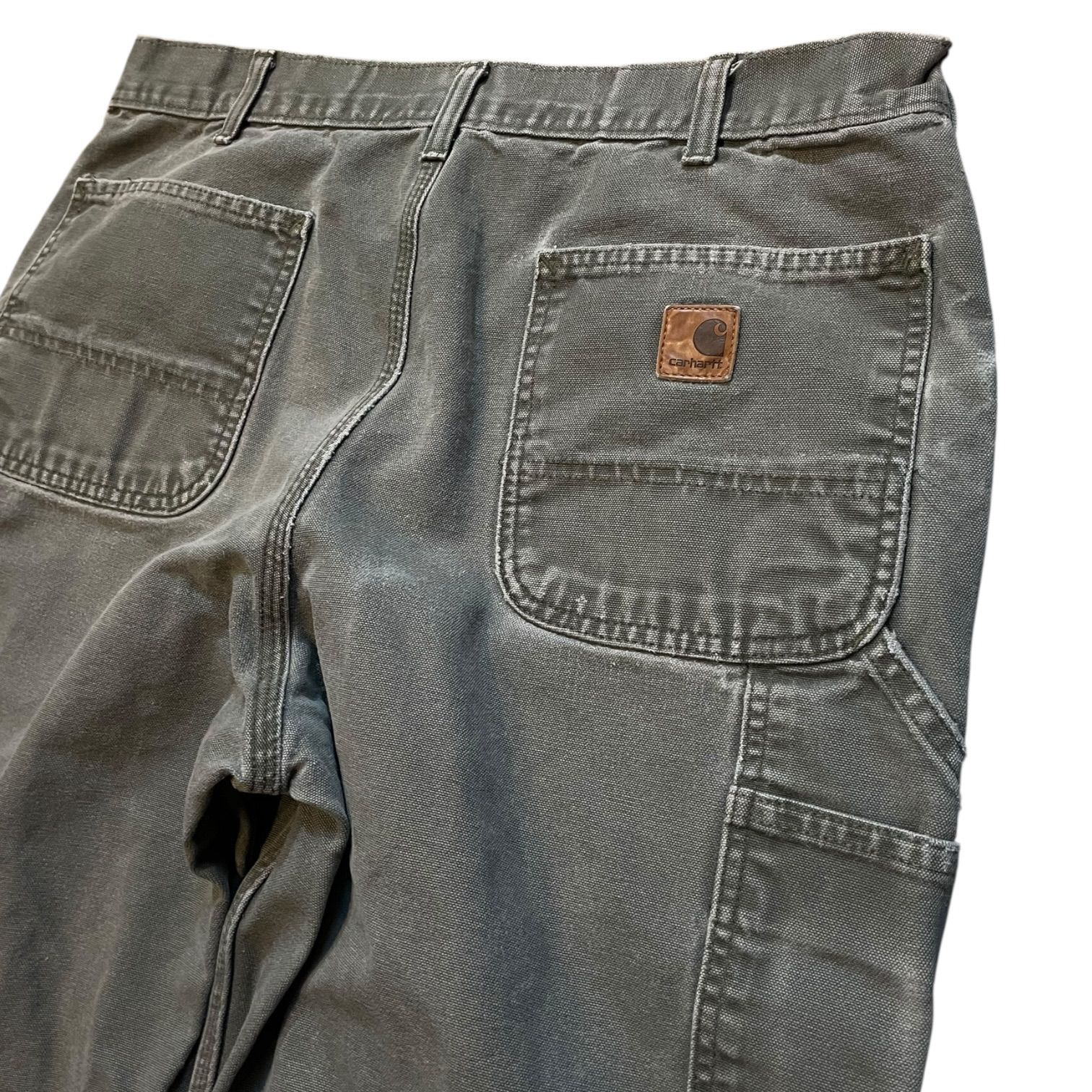 Carhartt Duck Painter Pants モスグリーン W36 L33 カーハート ダック