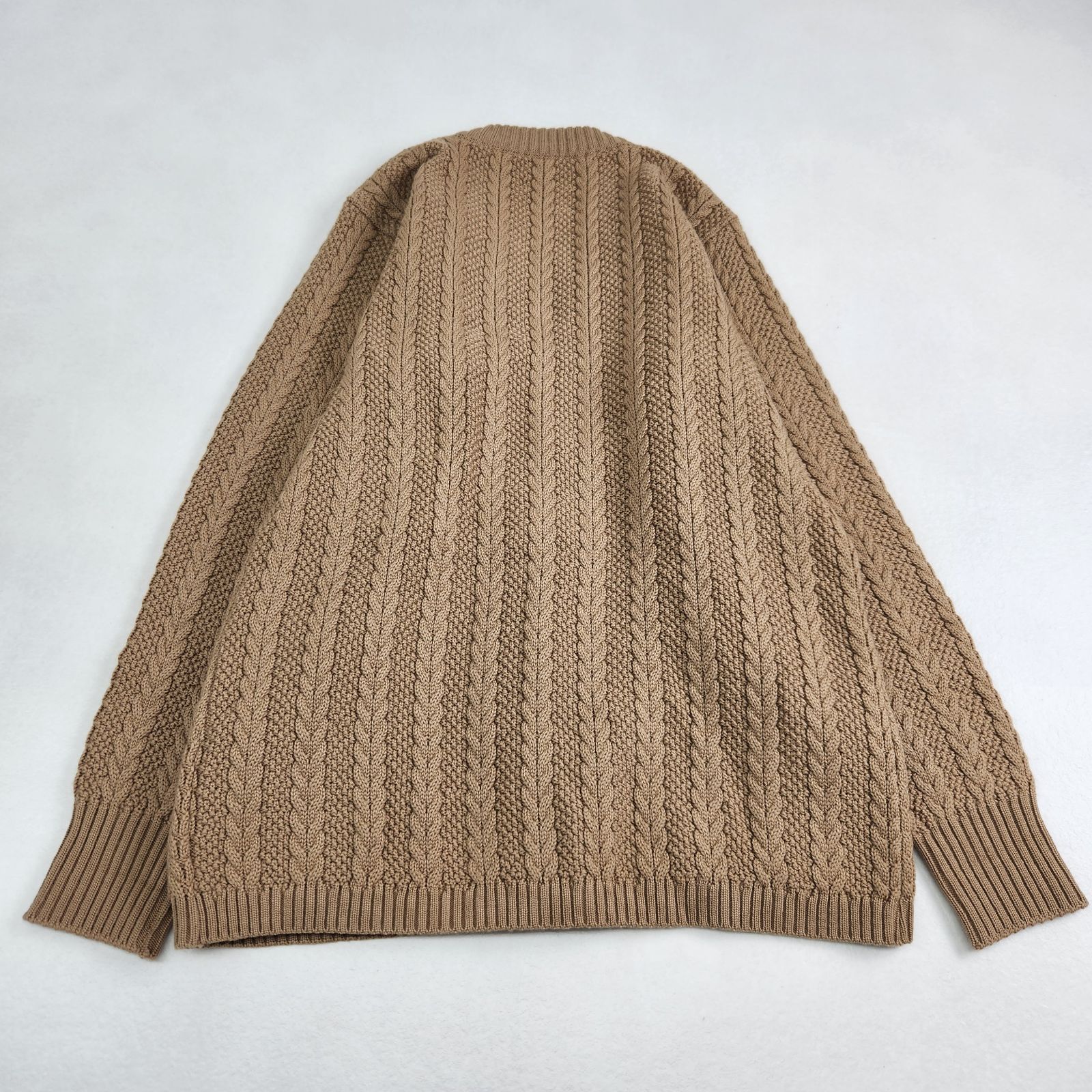 美品　CELINE　カーディガン　ヴィンテージ　金ボタン　ケーブルニット 美品 CELINE カーディガン ヴィンテージ 金ボタン ケーブルニット