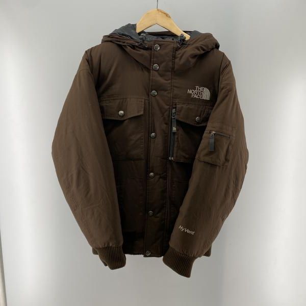 中古】THE NORTH FACE ゴッサムジャケット(ファー欠品) ブラウン 