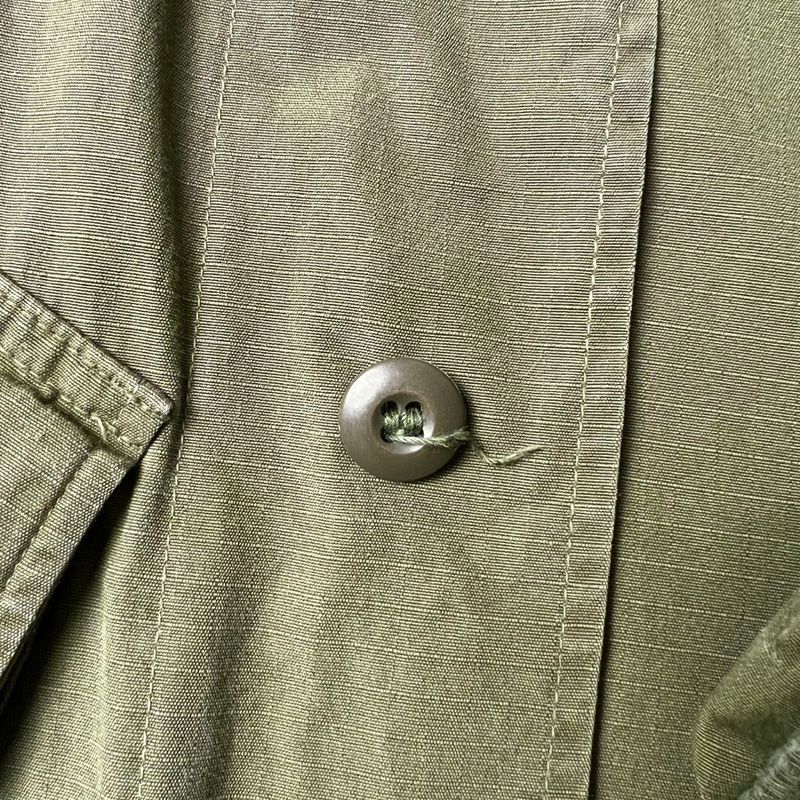 60s 69年製 US ARMY 米軍実物 4th ジャングルファティーグ ジャケット