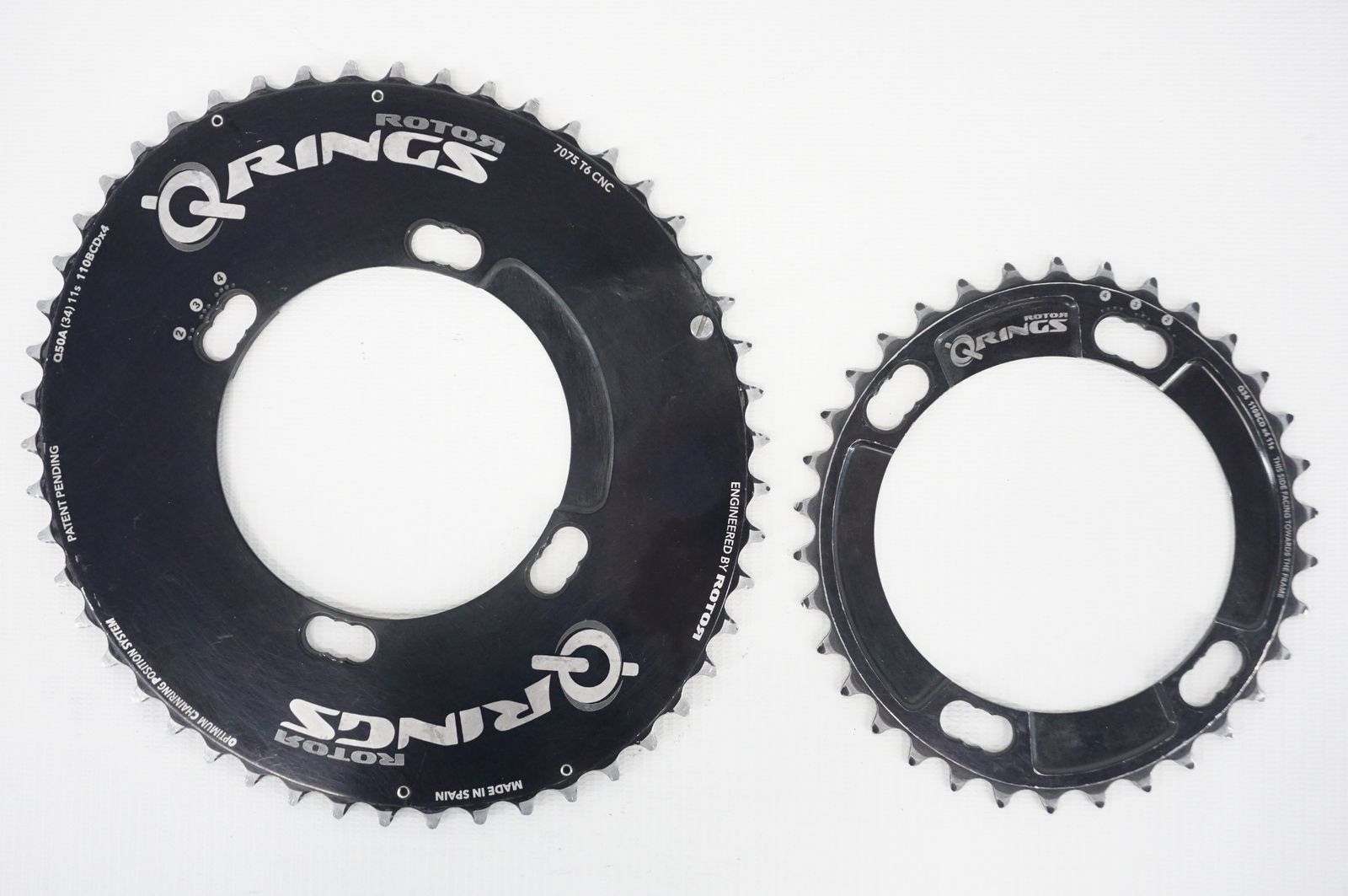 ROTOR 「ローター」 QRINGS 50-34T 楕円チェーンリング / バイチャリ