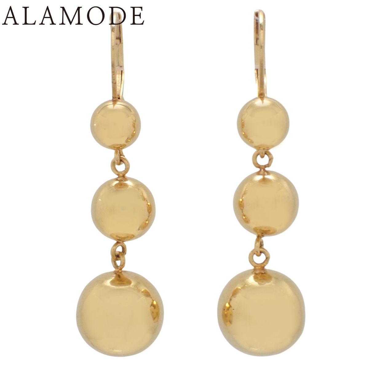 CELINE(セリーヌ) ボールピアス メタル ピアス アクセサリー ゴールド 