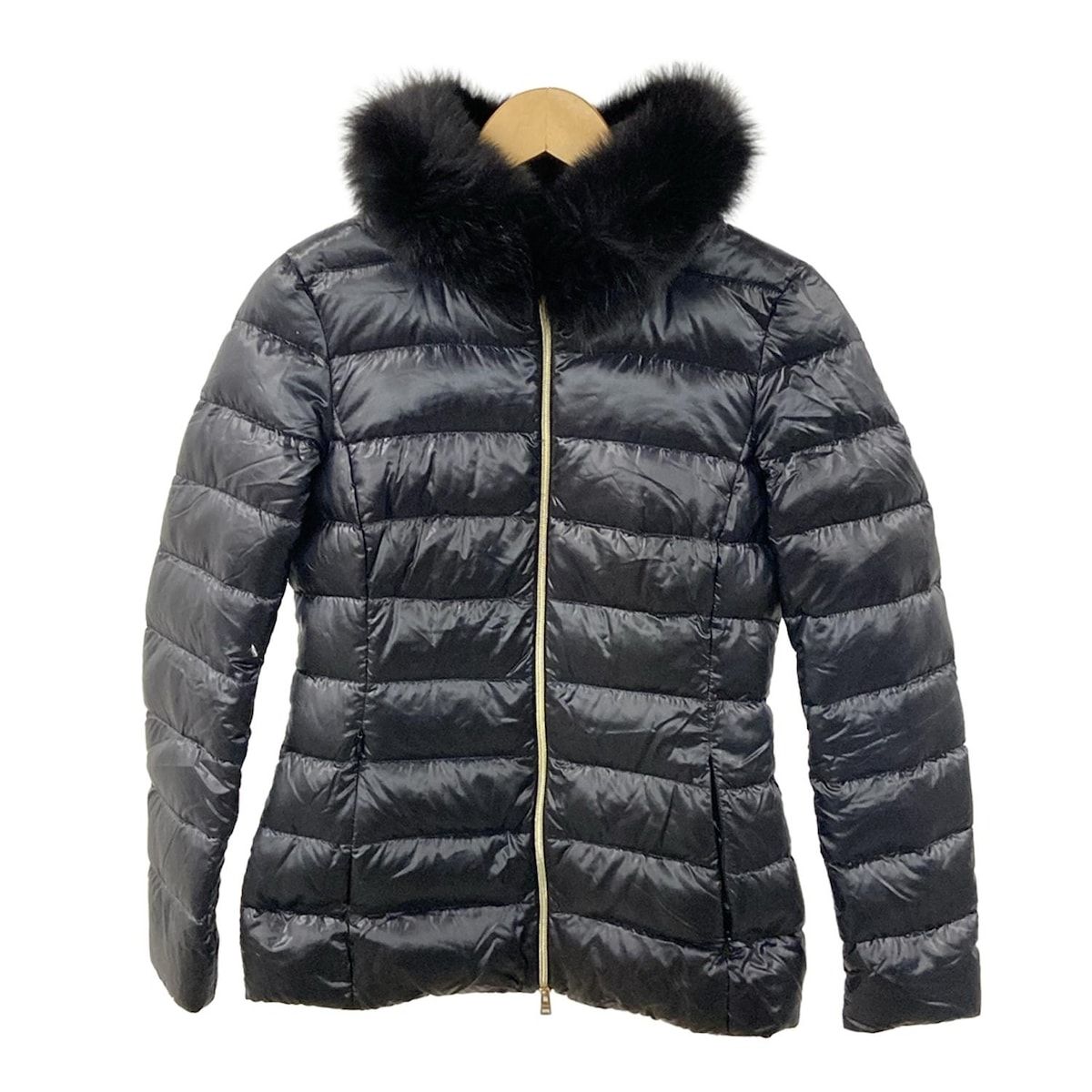 HERNO(ヘルノ) ダウンジャケット サイズ40 M レディース美品 - ダーク 