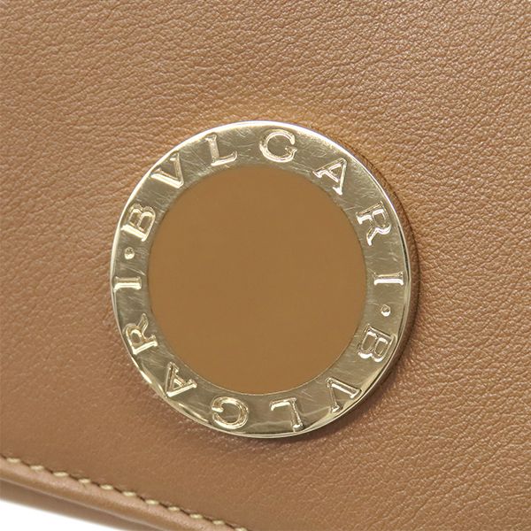 ブルガリ BVLGARI 長財布 ブルガリ ブルガリ コローレ レザー ブラウン