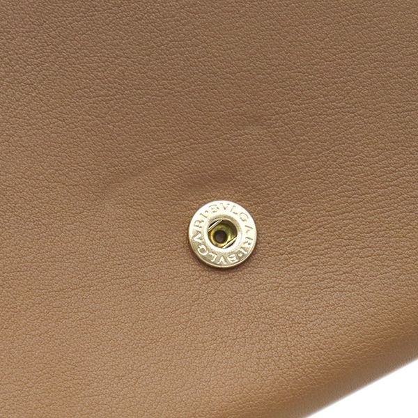 ブルガリ BVLGARI 長財布 ブルガリ ブルガリ コローレ レザー ブラウン