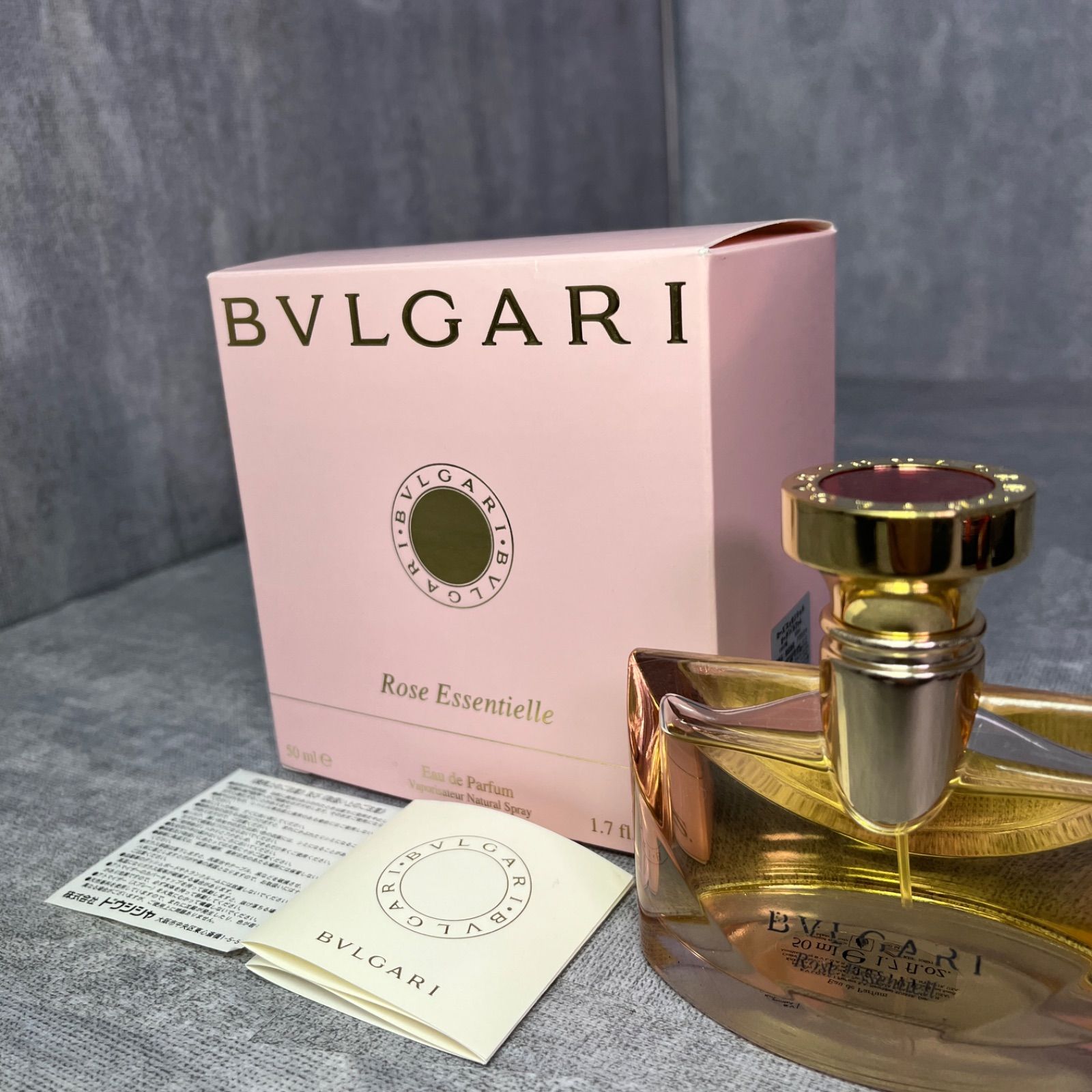 廃盤 BVLGARI ブルガリ Rose Essentielle ローズエッシェンシャル Eau