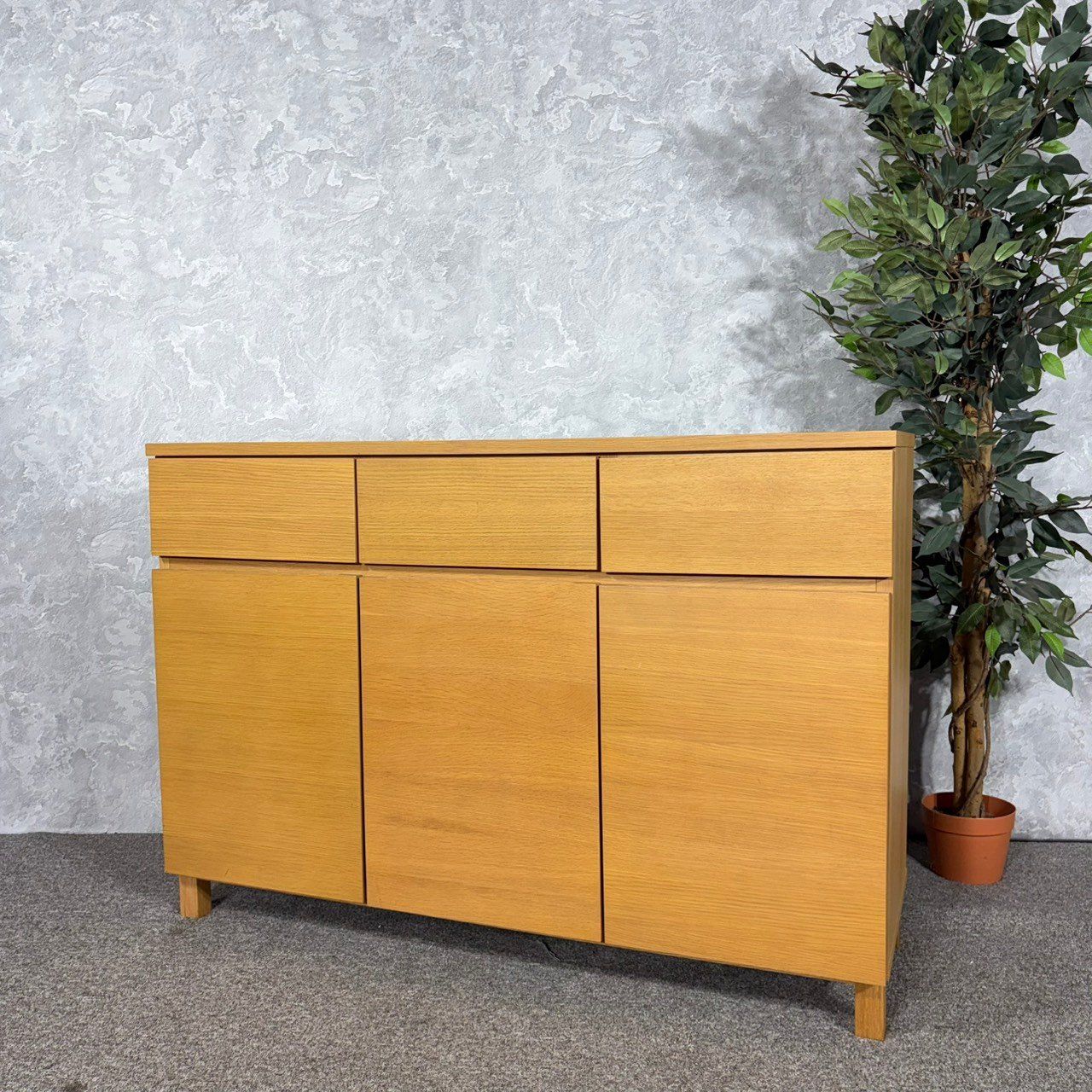 無印良品 キャビネット オーク材 DSP-14405-120 幅120cm - メルカリ