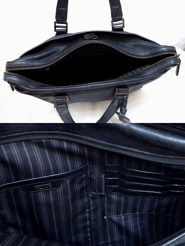 極美品○TUMI 最高級オールレザー ショルダーバッグ トゥミ サコッシュ 