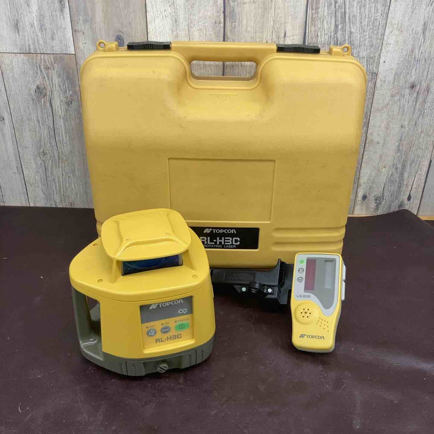 中古品】 トプコン(TOPCON) 回転レーザー(レベルプレーナー) RL-H3C 