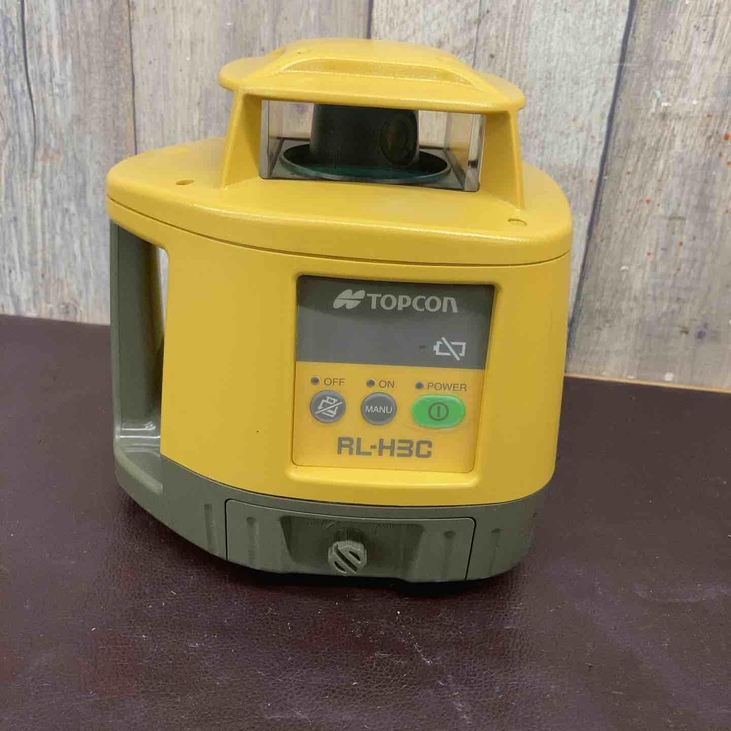 中古品】 トプコン(TOPCON) 回転レーザー(レベルプレーナー) RL-H3C 