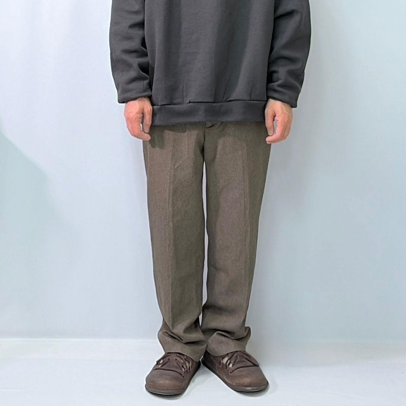00s LEVIS リーバイス アクションスラックス パンツ W32 L30 ブラウン