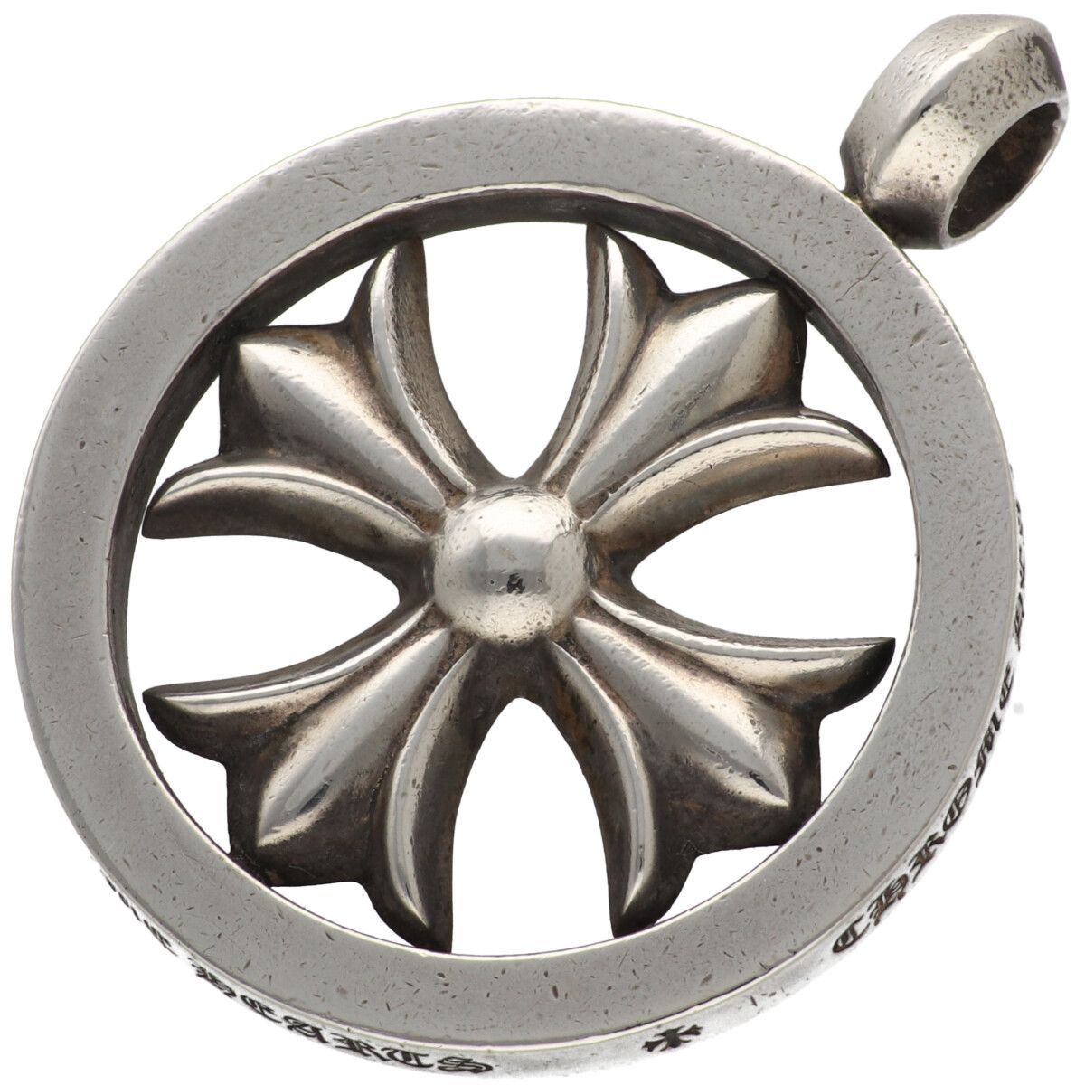 中古】 CHROME HEARTS クロムハーツ CHプラス メダリオン SV925 