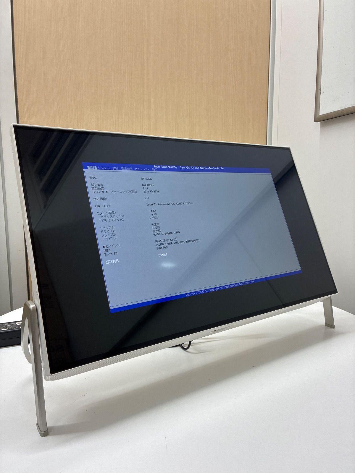 ジャンク Windowsデスクトップ 富士通 - メルカリ