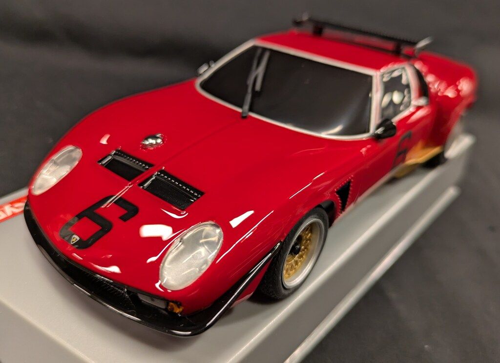 京商 1/27.52 Auto Scale ミニッツレーサー用ボディ Lamborghini Jota