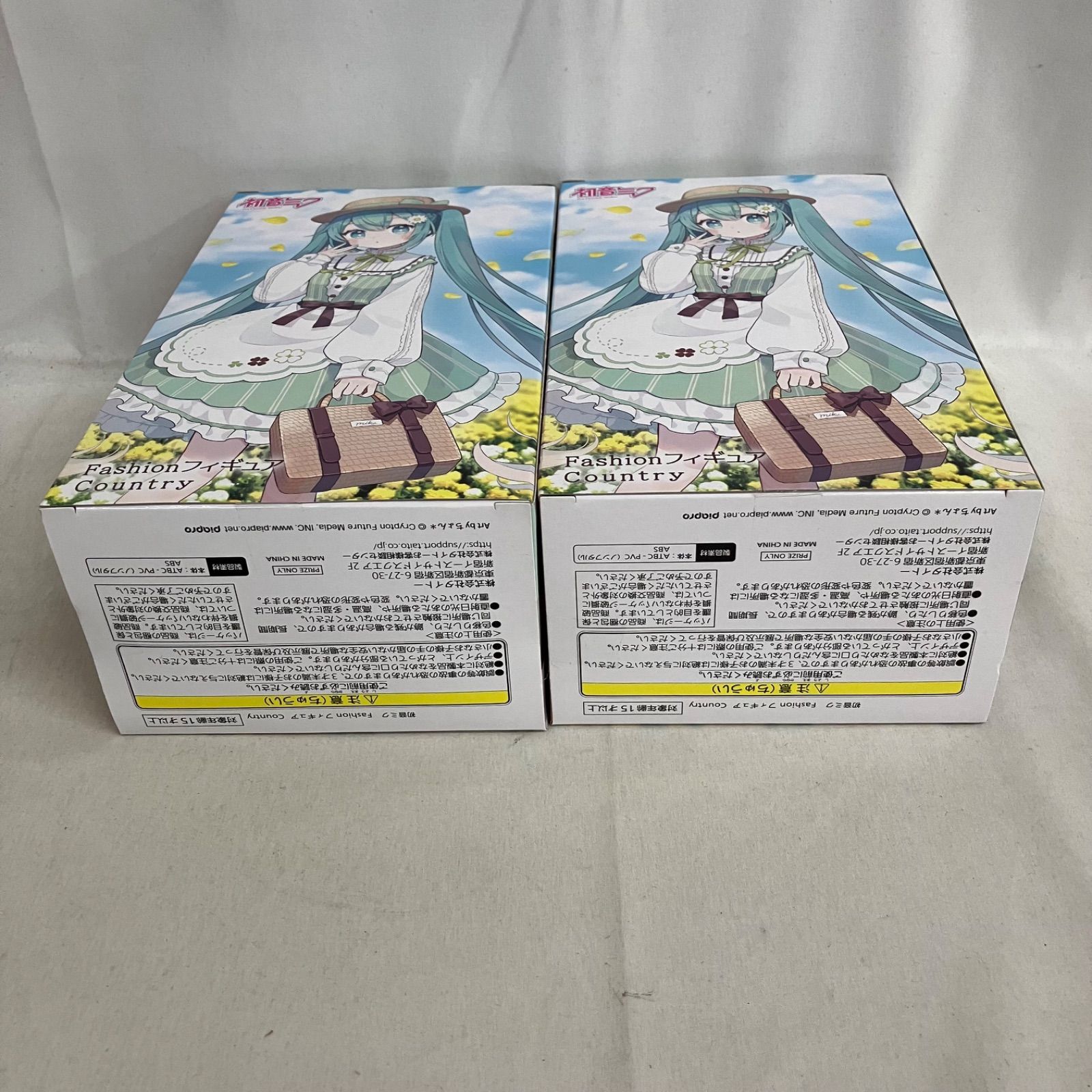 未開封 初音ミク Fashion Country フィギュア 2個セット SF4435 c107