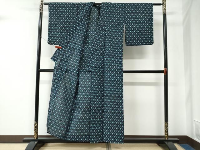 平和屋着物●久留米絣　単衣　吉祥文　綿　逸品　CABC6761yc 平和屋着物○久留米絣 単衣 吉祥文 綿 逸品 CABC6761yc - メルカリ