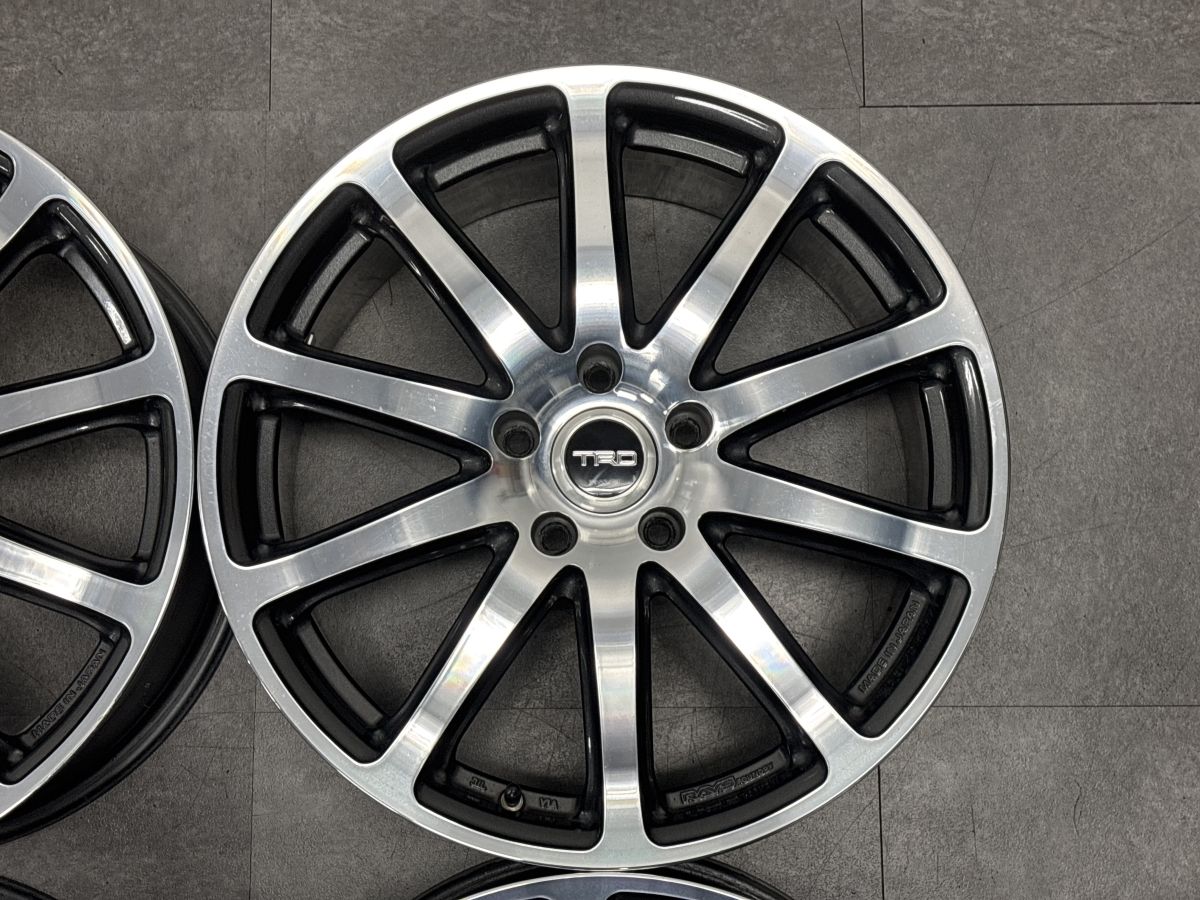 【TRD】レイズ アルファード ヴェルファイア ホイールセット 純正OP（美品） TRD】レイズ アルファード ヴェルファイア ホイールセット 純正OP（美