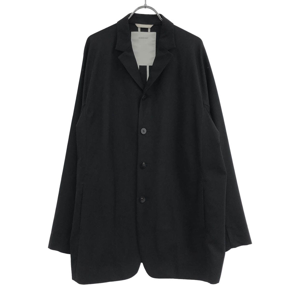 OVERCOAT オーバーコート 21SS ドルマンスリーブワイドジャケット F21J06-NKG ブラック 1 OVERCOAT オーバーコート 21SS ドルマンスリーブワイドジャケット