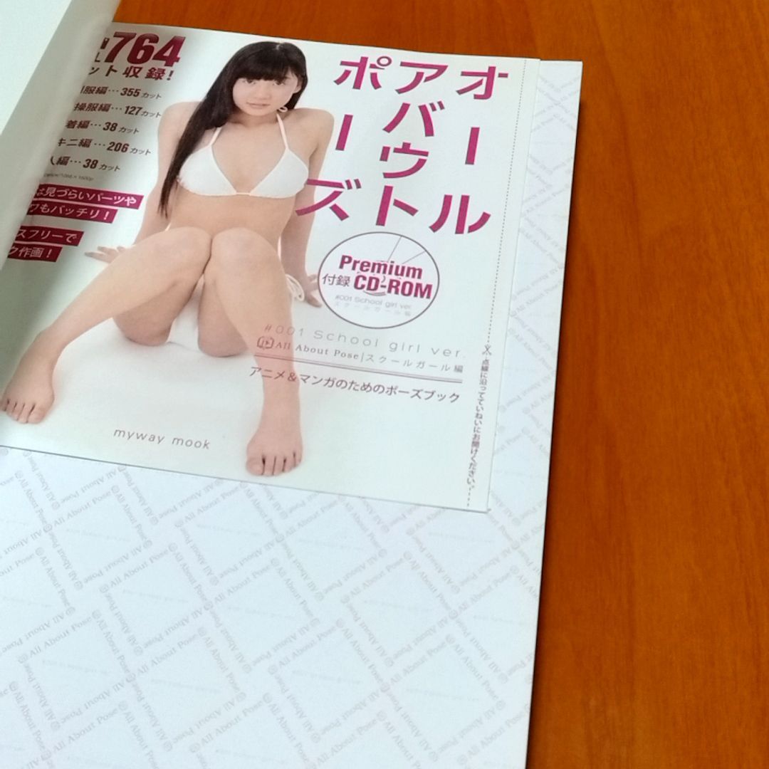オールアバウトポーズ アニメ&マンガのためのポーズブック #001 CD未 