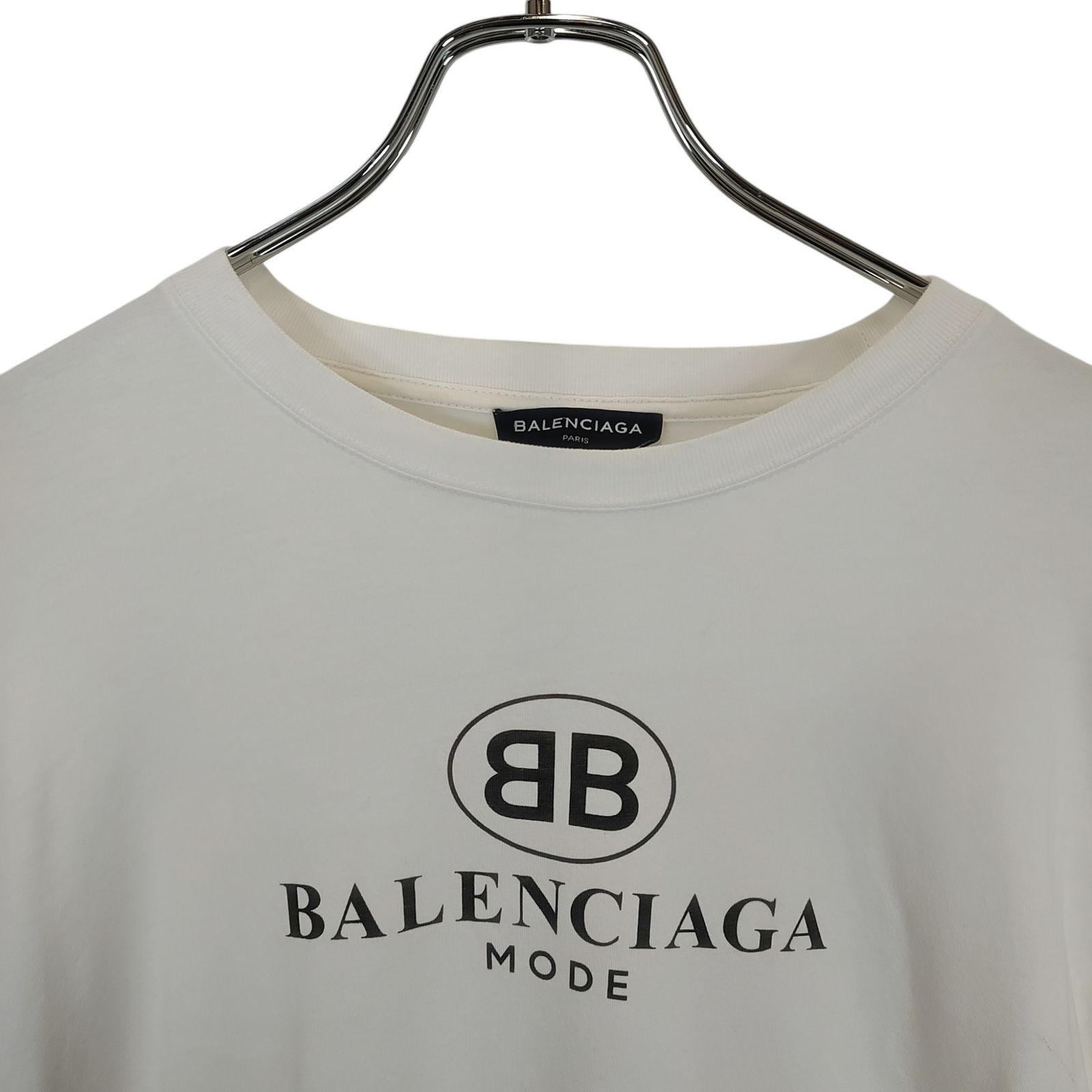 BALENCIAGA バレンシアガ BB LOGO S/S T-shirt 半袖 Tシャツ 556150 M 