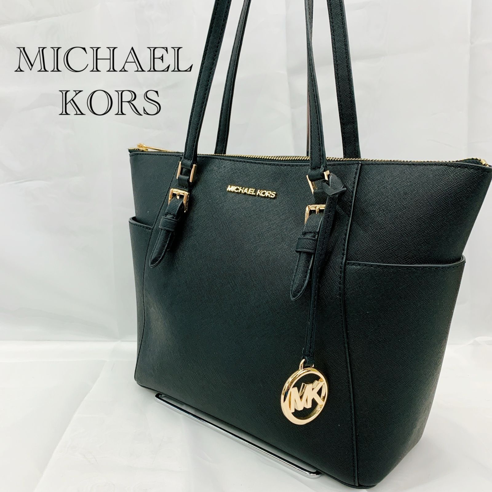 MICHAEL KORS CHARLOTTE LG TZ TOTE マイケルコース シャーロット 